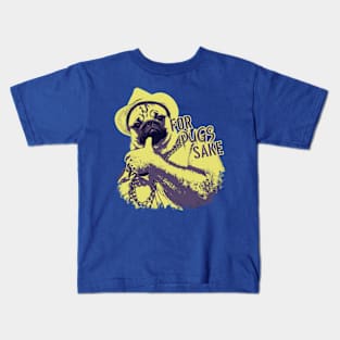 For Pugs Sake Kids T-Shirt